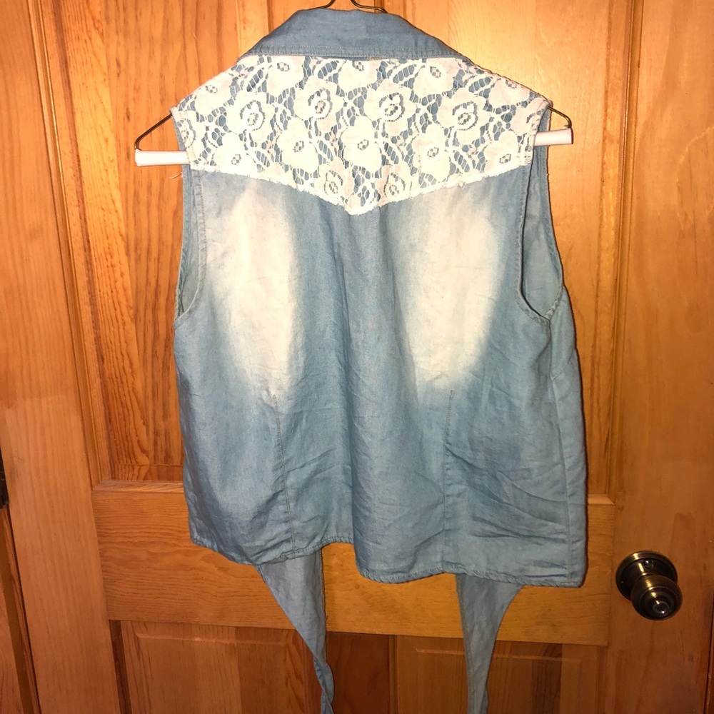 Button up tank top